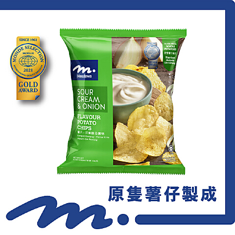 洋蔥忌廉味薯片 60克