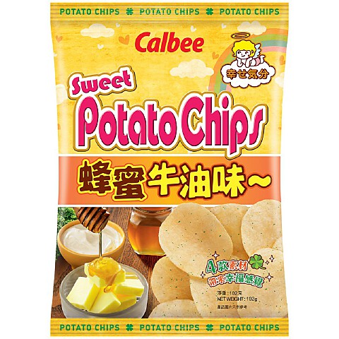 蜂蜜牛油味薯片
